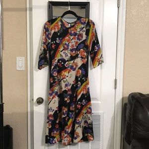 Zara Trafaluc midi dress